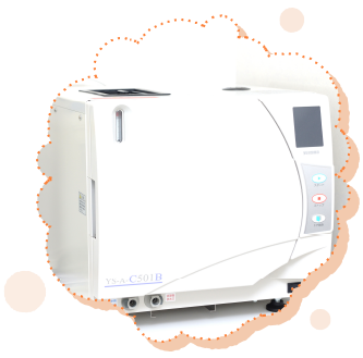 クラスB滅菌器を導入しています